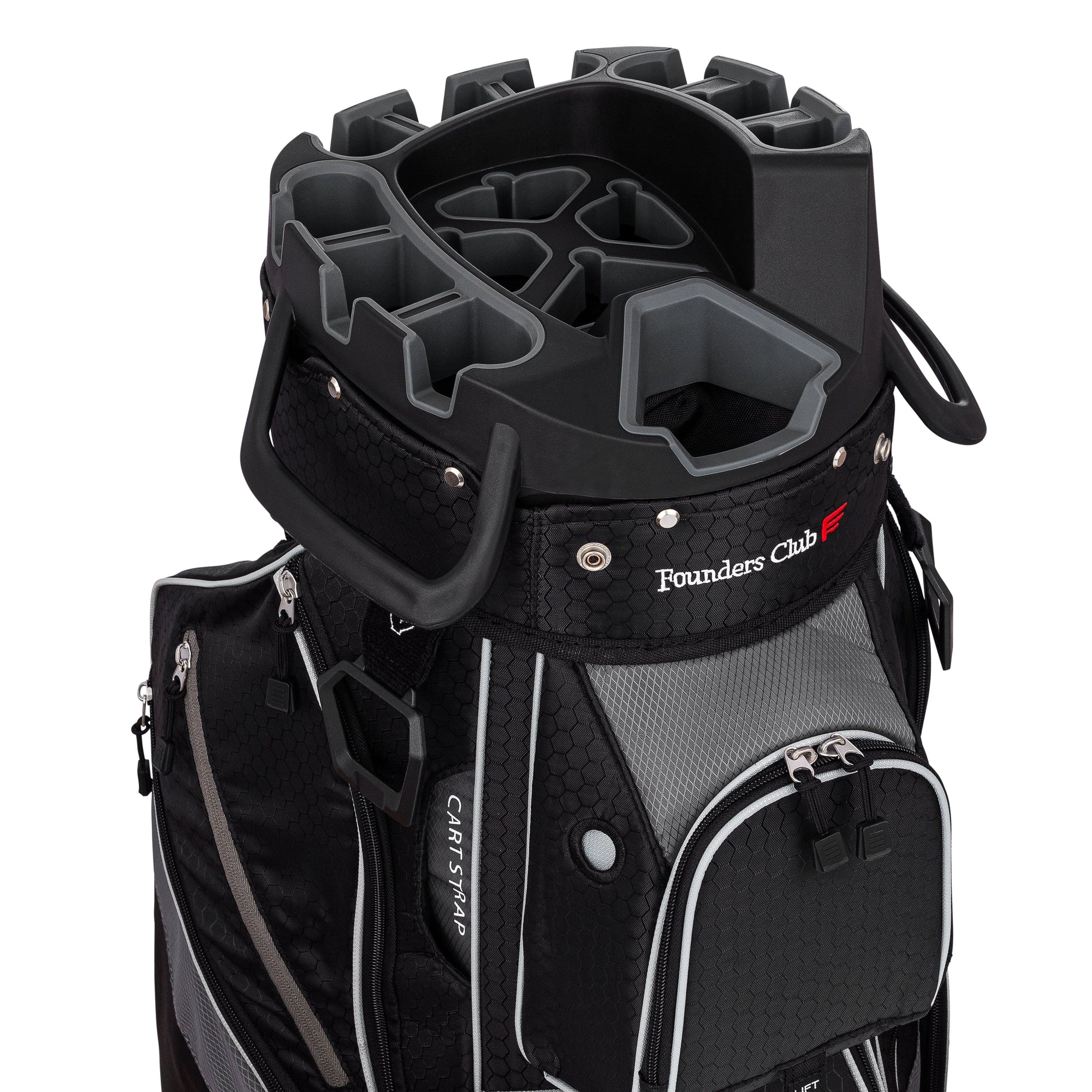 Founders Club 4th Generation Club Lock Organizer Golf Cart Bag for Men