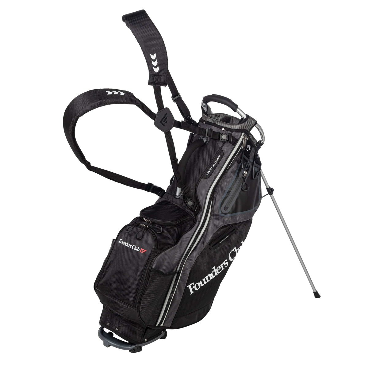 Founders Club Bomb Men&#39;s Golf Club Set with Stand Bag Right Hand Firm Flex