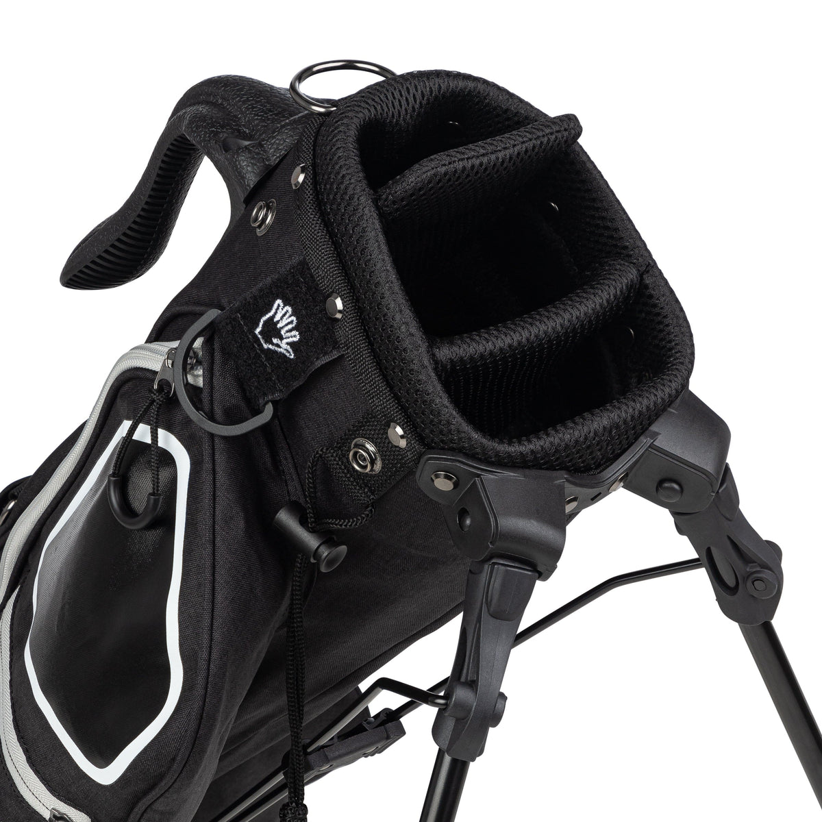 Founders Club Lightweight Sunday Golf Bag with Dual Strap and Stand -Easy to Carry Pitch &amp; Putt- Driving Range - Par 3 Stand Bag