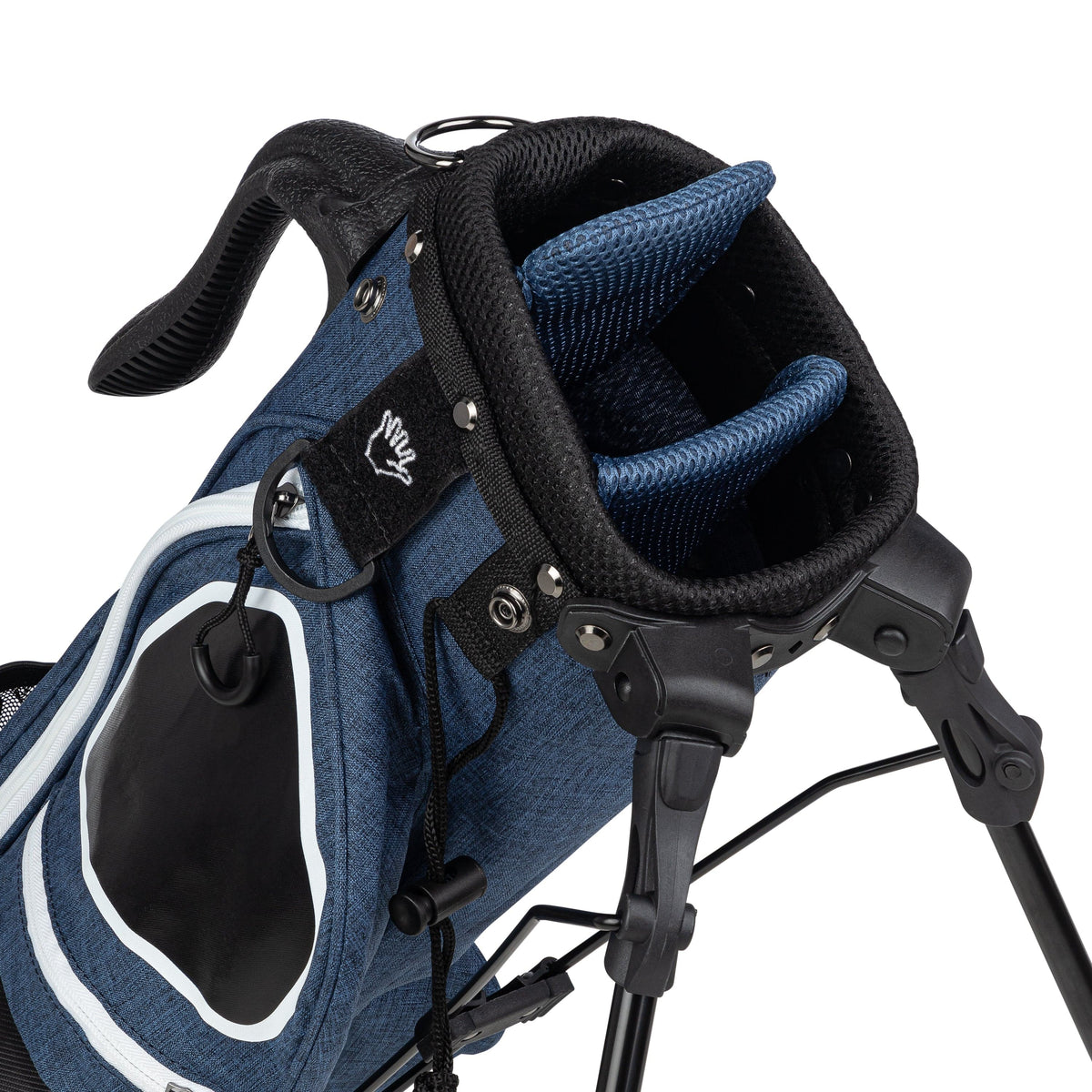 Founders Club Lightweight Sunday Golf Bag with Dual Strap and Stand -Easy to Carry Pitch &amp; Putt- Driving Range - Par 3 Stand Bag