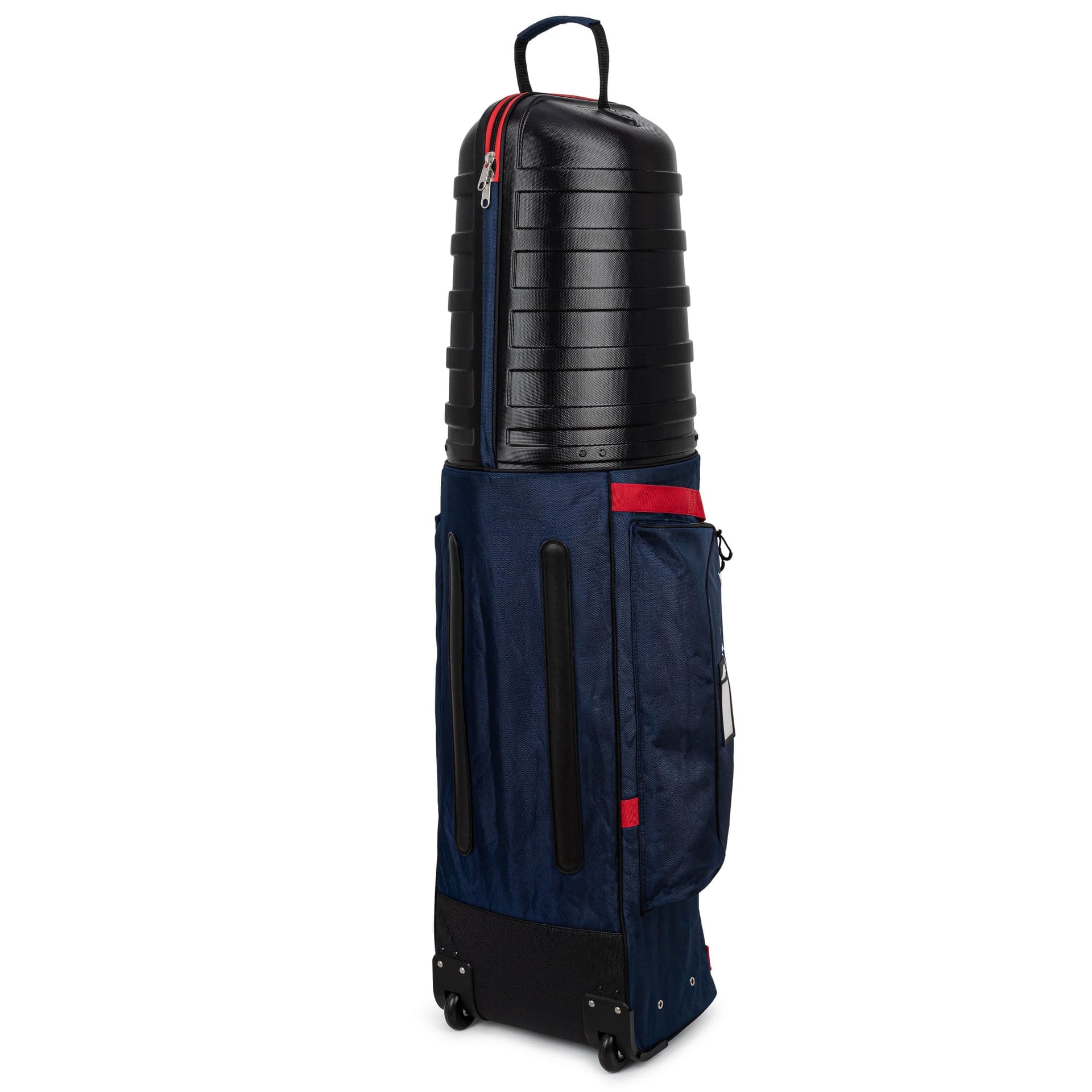 Founders Club Golf Travel Bag with Wheels - Lightweight Travel Cover & Case for Airlines - Club Protection with ABS Hard Top & Standup Pole Stiffening System