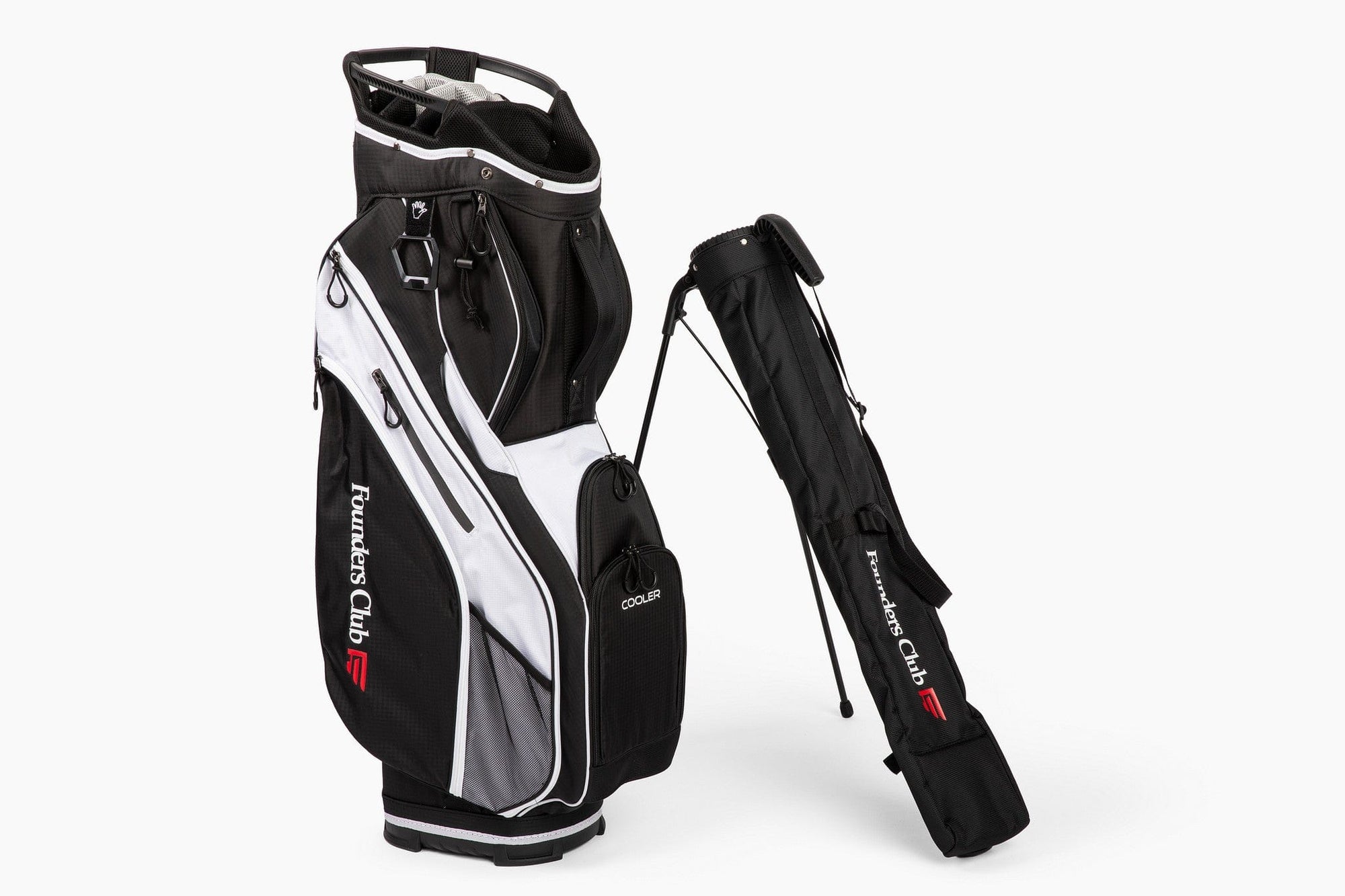 Founders 2 in 1 Short Game Golf Cart Bag with Removable Short Game Bag
