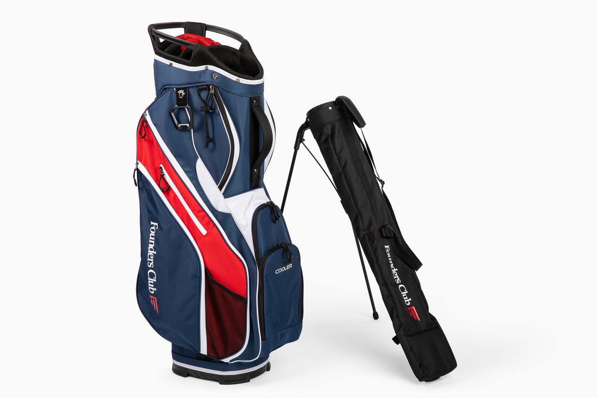 Founders 2 in 1 Short Game Golf Cart Bag with Removable Short Game Bag