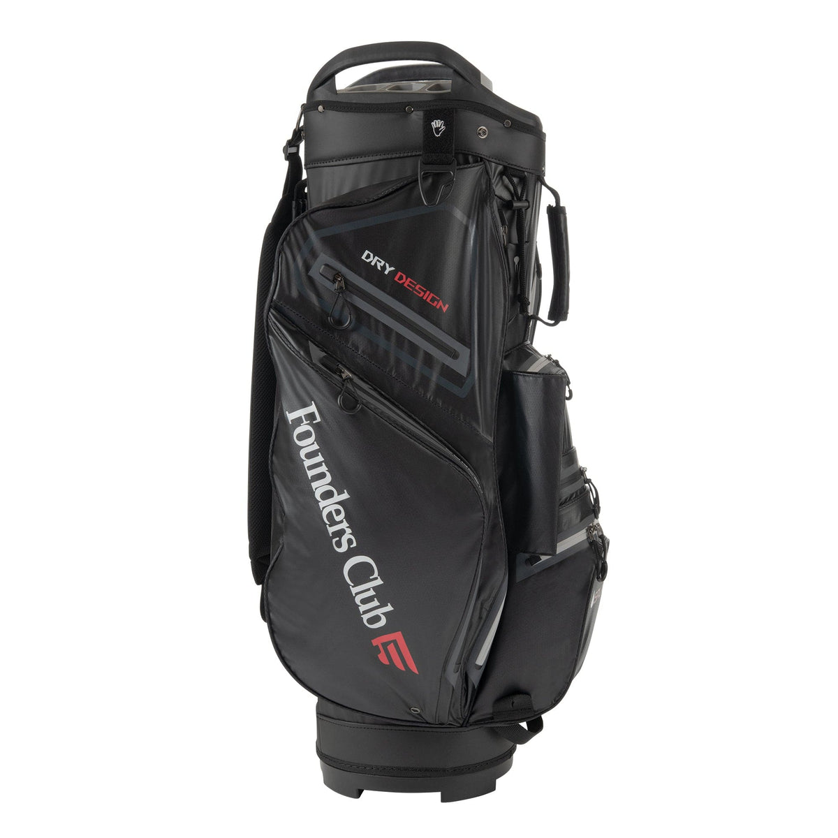 Founders Club Splash Waterproof Golf Cart Bag Ultra Dry for Rainy Days on The Golf Course Light Weight 14 Way Full Length Divider and Rain Hood