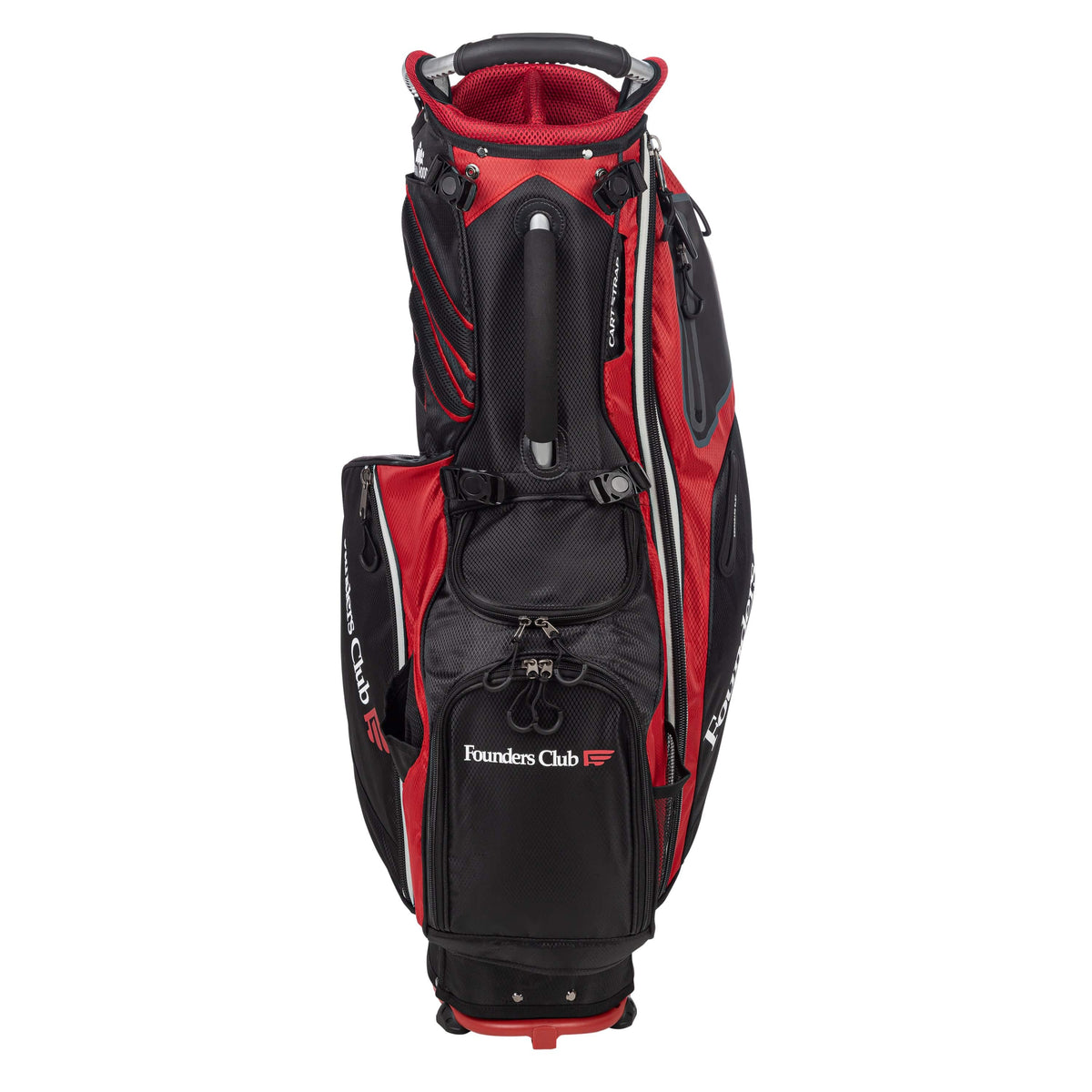 Founders Club Golf RUGGED aluminum frame Stand Bag Lightweight 6 Way Full Length Divider