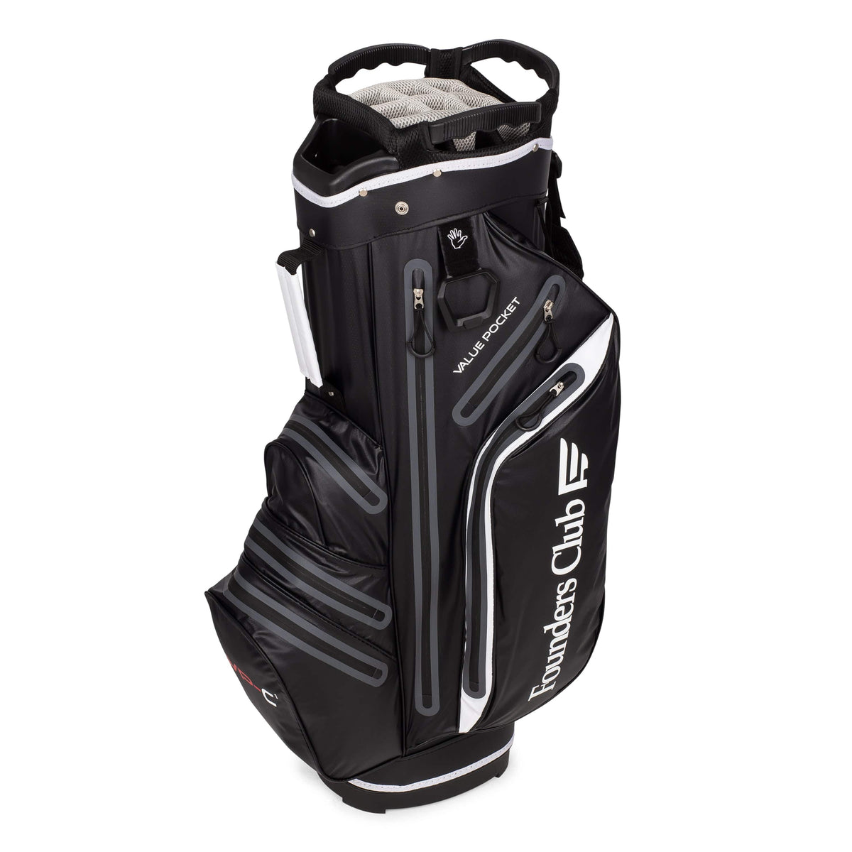 Founders Club Waterproof 14-Way Divider Golf Cart Bag