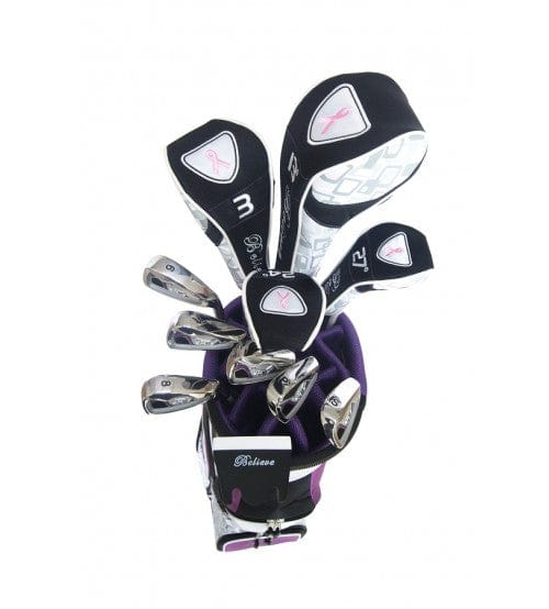 Founders Club Believe Complete Ladies Golf Set - Purple (Right-handed Tall +1&quot;)