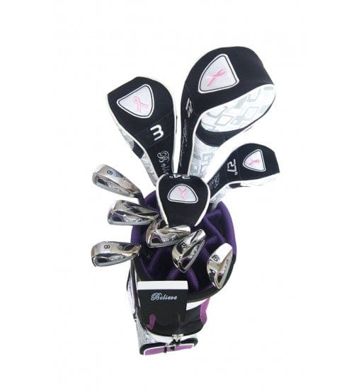 Founders Club Believe Complete Ladies Golf Set - Purple (Right-handed Tall +1")