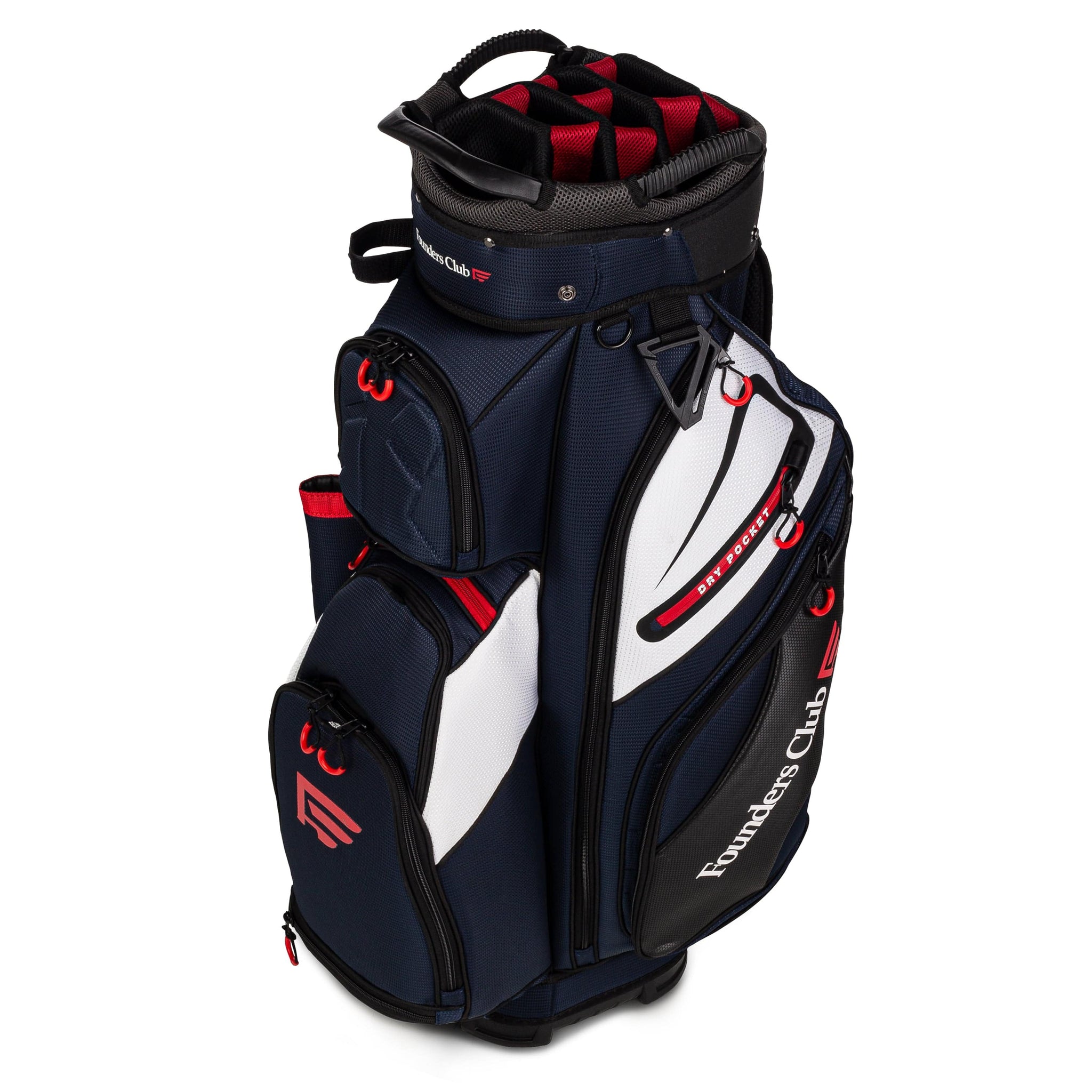 Ask Echo Lightweight Golf Stand Bag with 14 Way Full Length Dividers ,9  Pockets , External Putter Tube with Rain Cover - Walmart.com