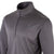 Founders Club Performance Men's Long Sleeve Lightweight Breathable Thermal Half Zip Baselayer Shirt Top Golf Hiking Skiing Gray