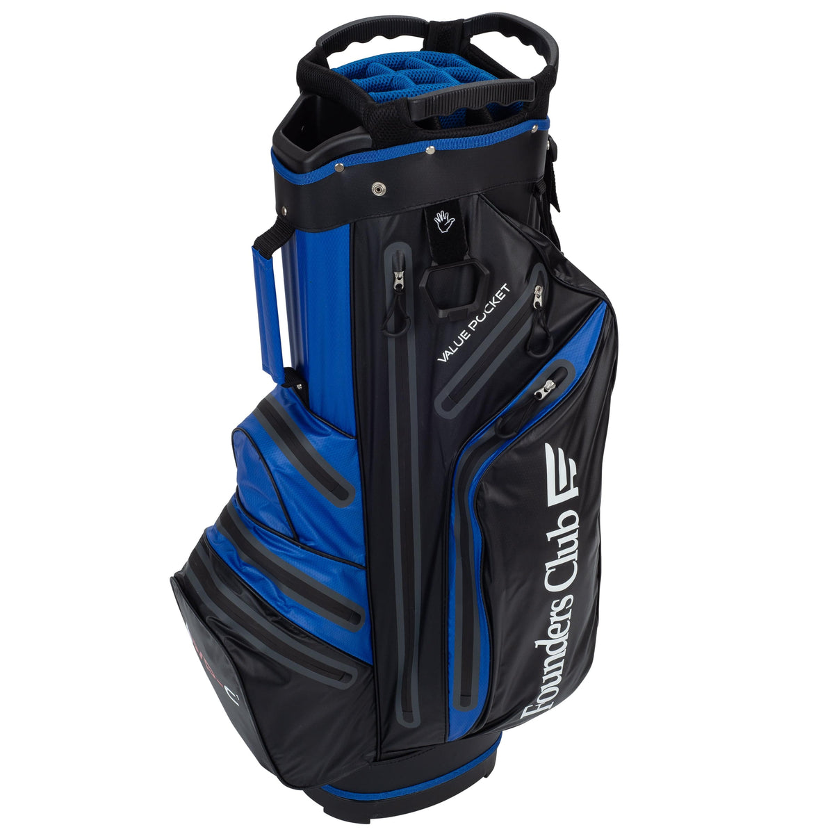 Founders Club Waterproof 14-Way Divider Golf Cart Bag